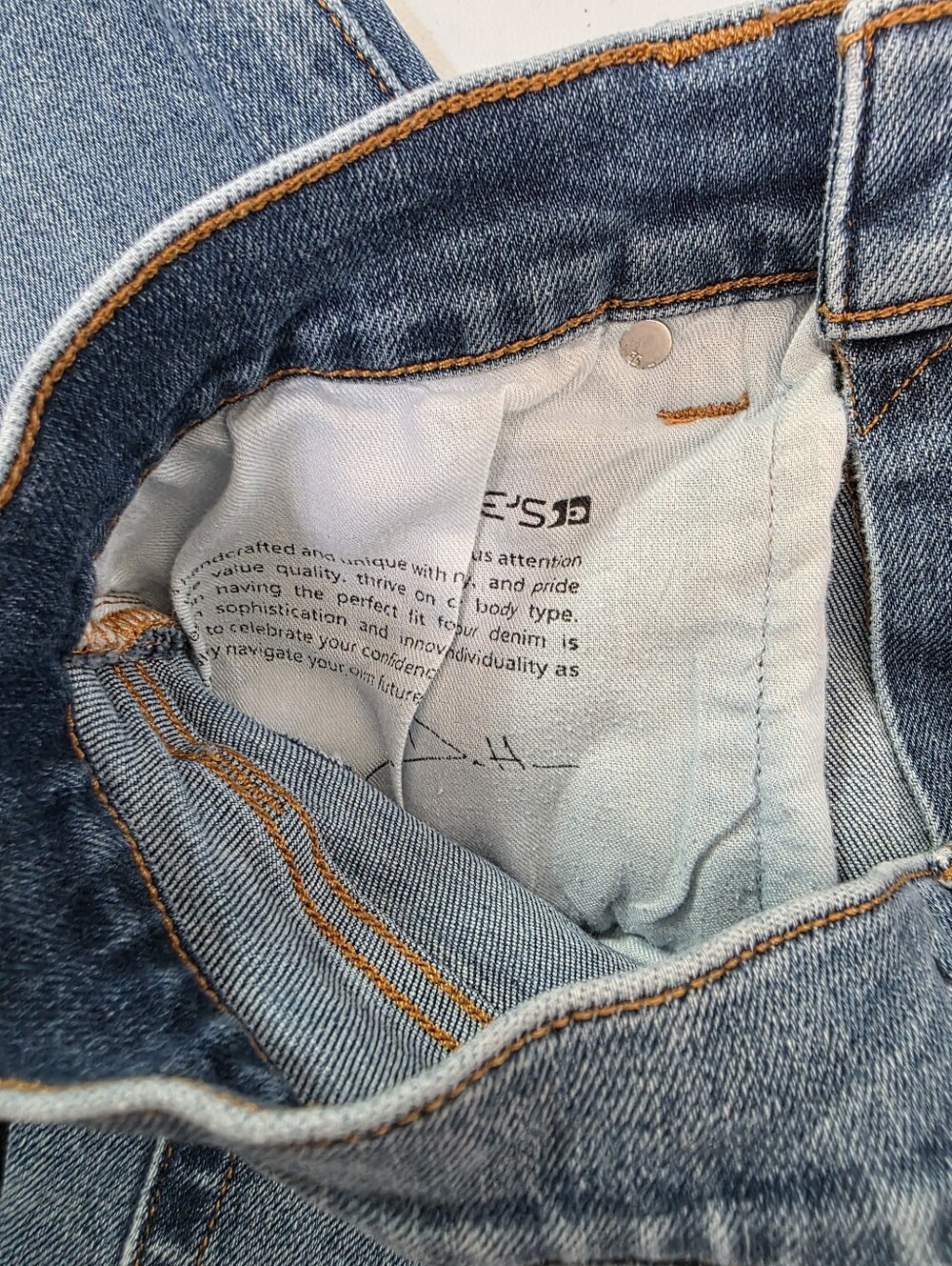 Joe's Jeans The Rhys Athletic Slim Jeans Men's 31x32 Medium Wash Stretch - Picture 12 of 12